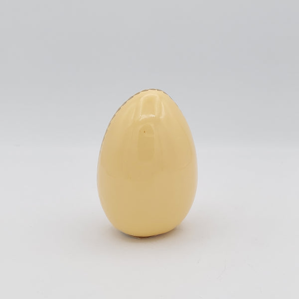 Decorative Gold-Accented Ceramic Egg