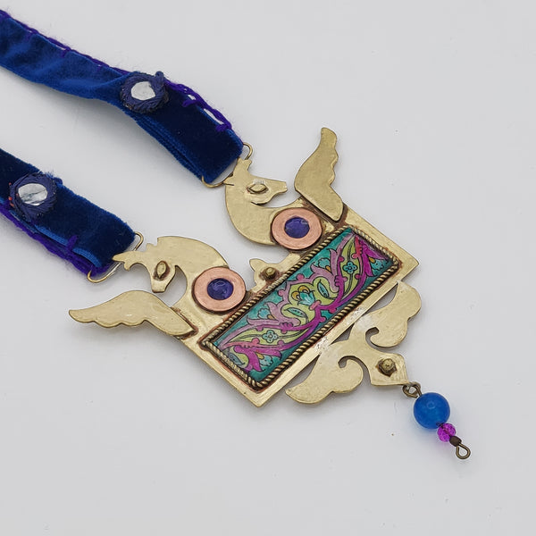 Persian Garden Guardians Necklace