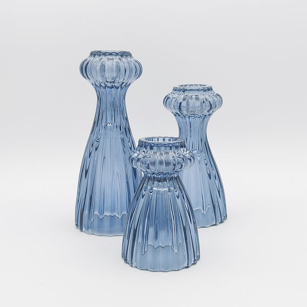 Ornate Glass Candle Holder