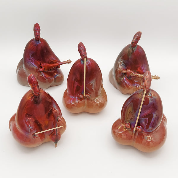 Sufi Instruments Ceramic Sculpture