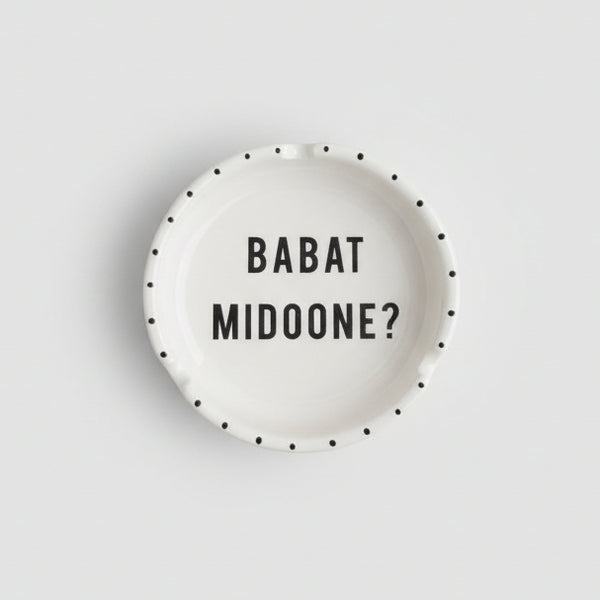 English Babat Midoone Ashtray
