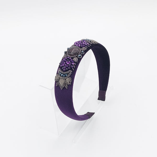 Deep Purple Naazbanoo Hairband