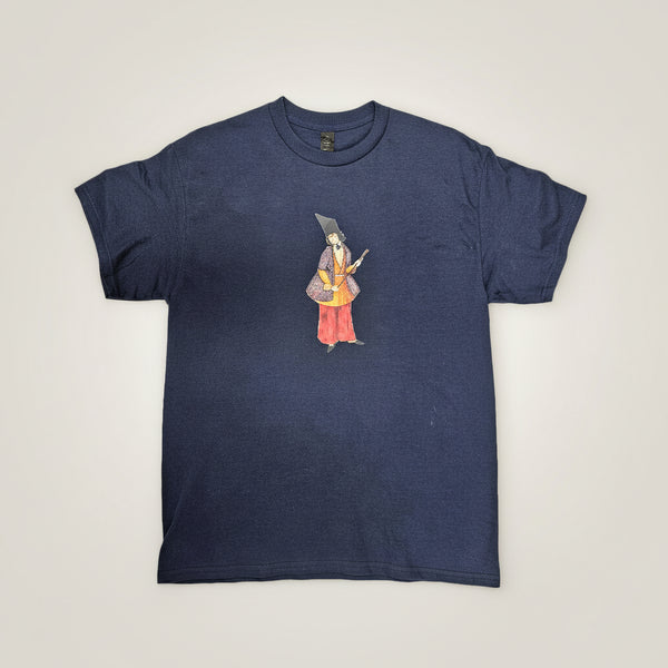 Qajar Man Navy Blue T-shirt