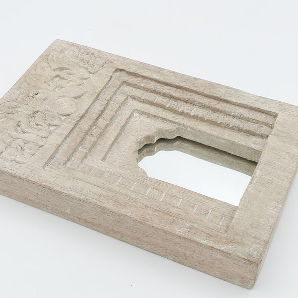 Handmade Vintage Wooden Mirror