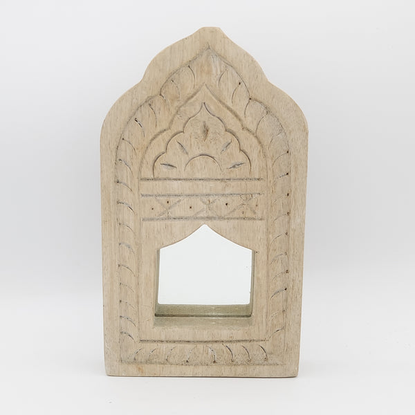 Handmade Vintage Wooden Mirror