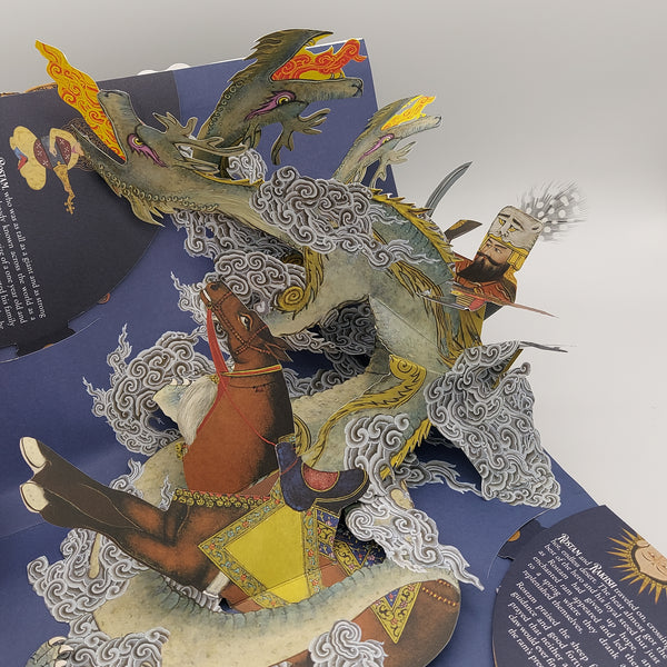 The Seven Trials of Rostam Pop-Up Book