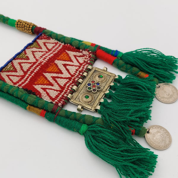 Sarvenaz Handmade Vintage Woven Necklace
