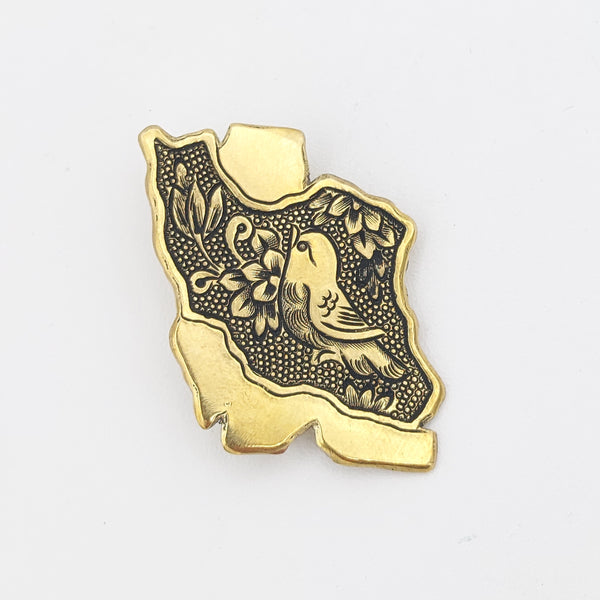 Iran Golo Morgh Handcrafted Brooch