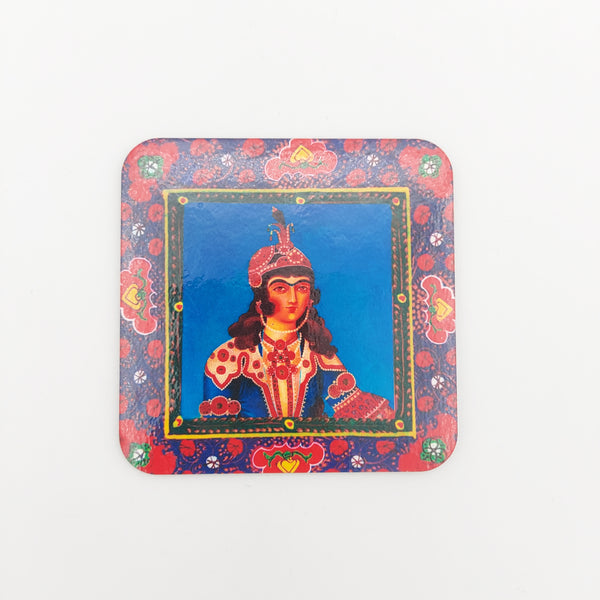Persian Motifs Square Coasters