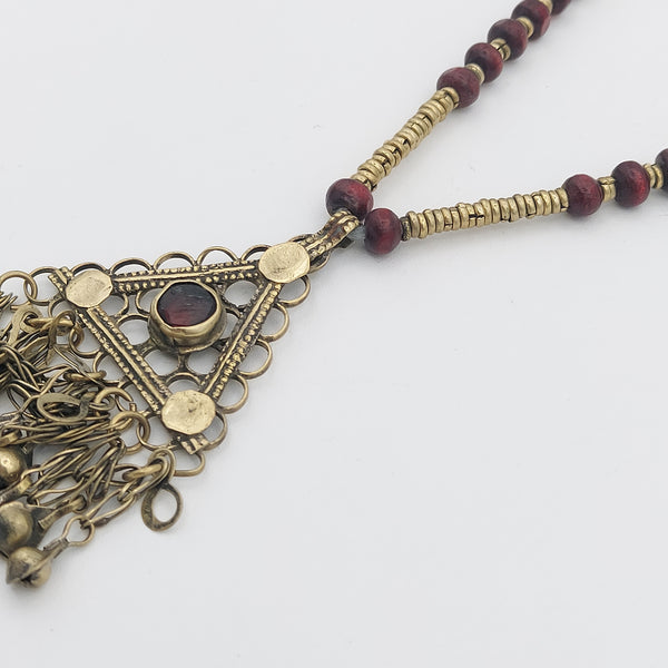 Small Triangle Vintage Necklace