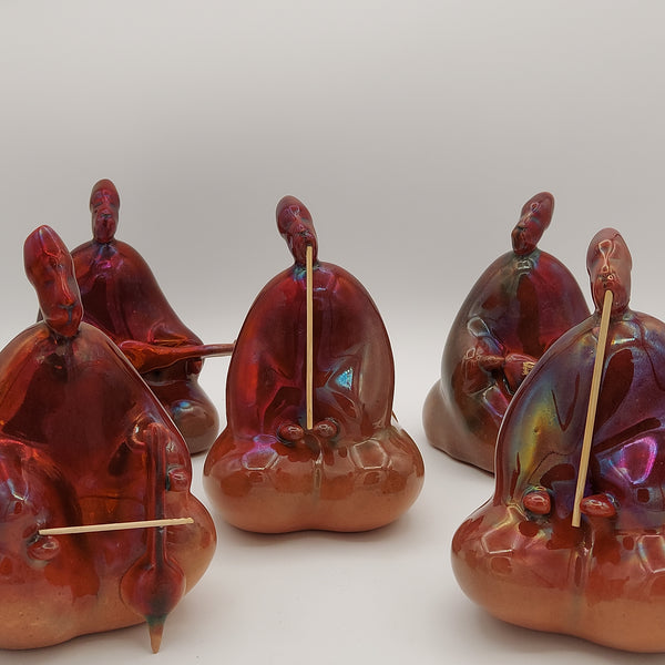 Sufi Instruments Ceramic Sculpture