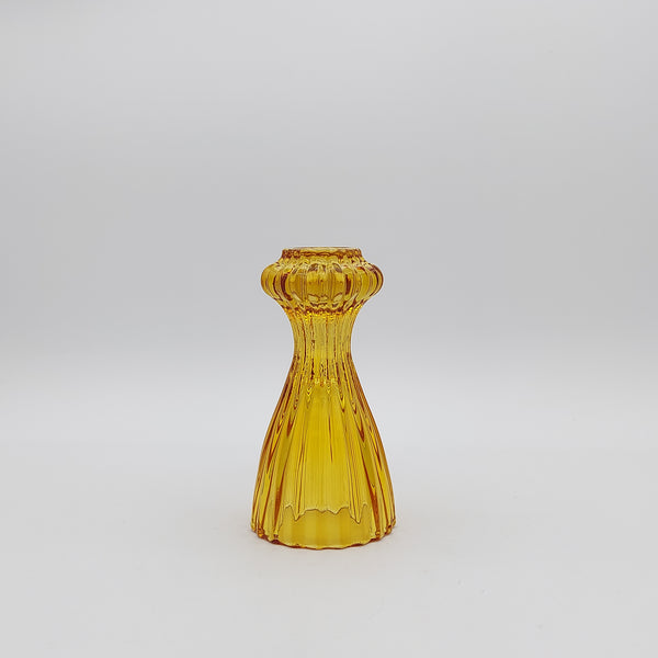 Ornate Glass Candle Holder