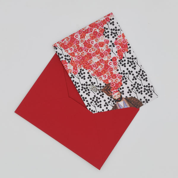 Where Thoughts Bloom Greeting Card