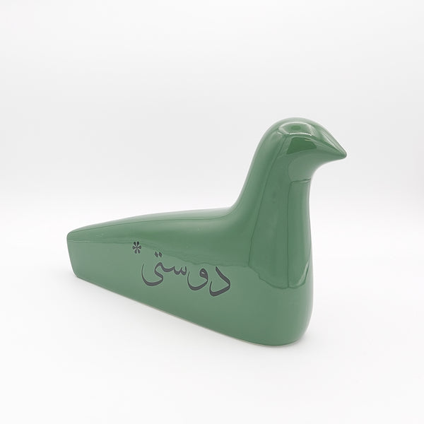 Doosti Ceramic Bird Sculpture