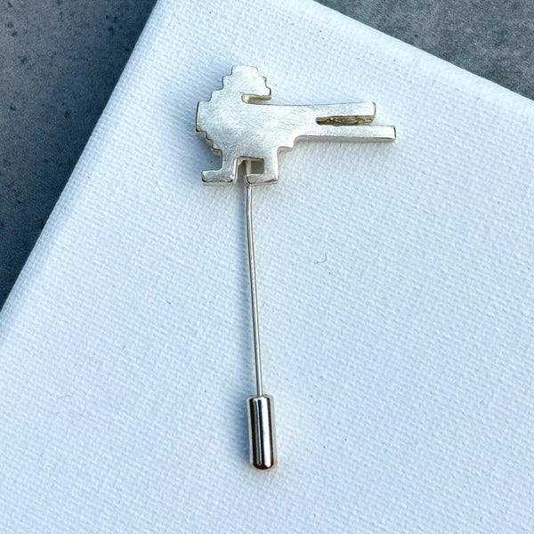 Bird Silver Brooch