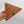 Triangle Wooden Clutch with Shirokhorshid Accent