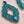 Sky Hand Beaded Earring