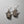 Crown Bronze Earrings