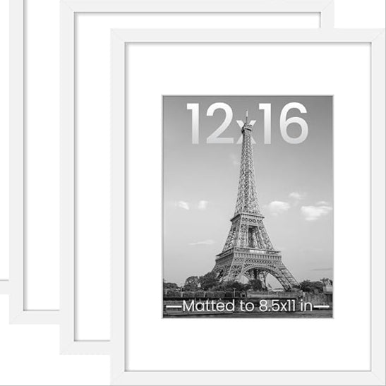 White Frame with mat