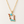 Floral Iran Map Necklace