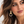 Qajar Brass Earrings with Pearl