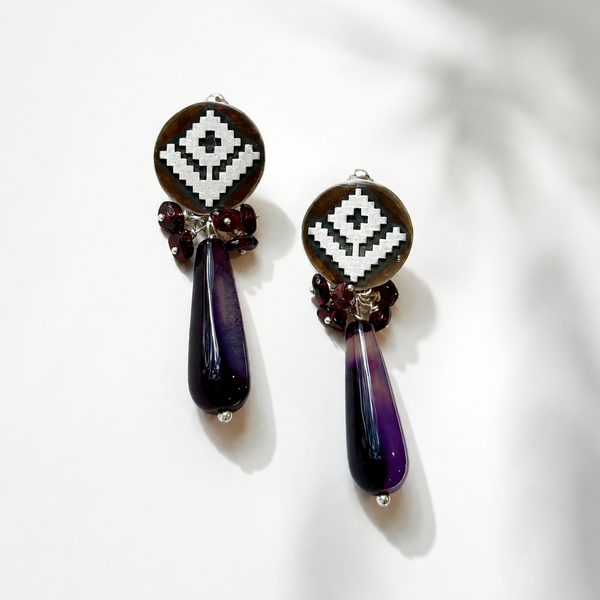 Golgou Silver Earrings