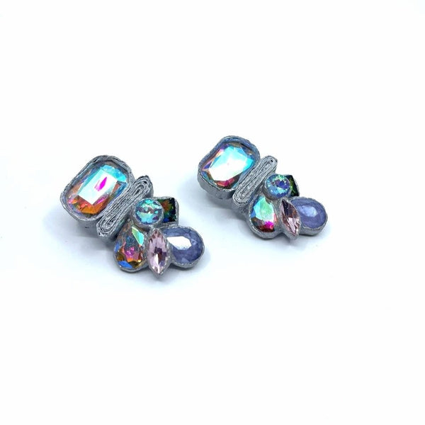 Garden Paper Mache Earrings