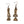 Malek o Shoara Bronze Earrings
