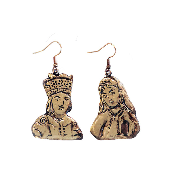 Soltan & Malek Bronze Earrings