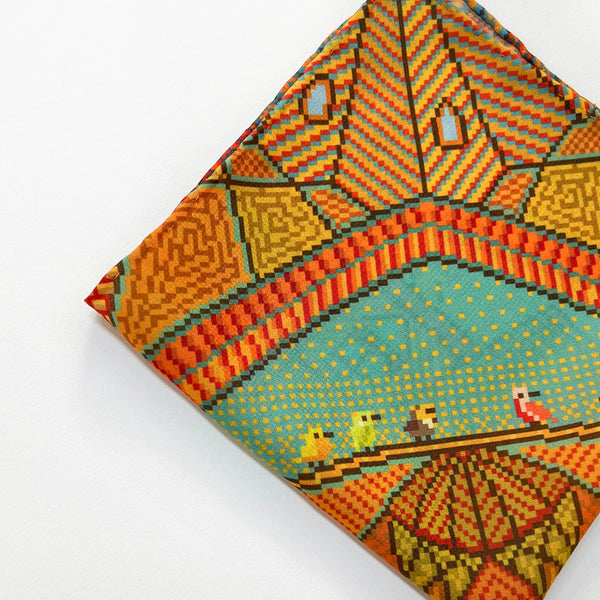 Tabriz Grand Bazaar Pocket Square