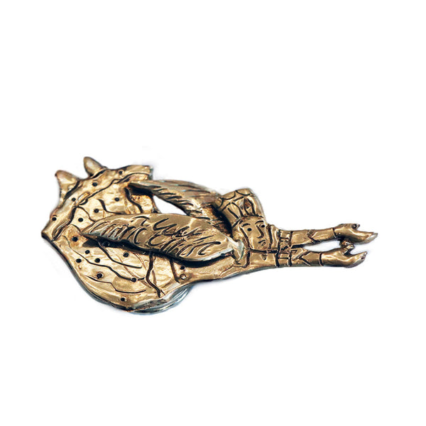 Parvaz-e-Sama Handmade Bronze Brooch