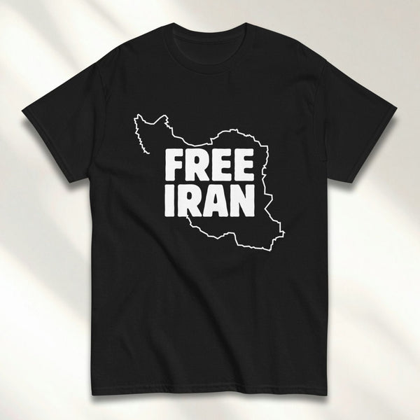 Free Iran Adult T-Shirt