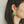 Tear Paper Mache with Green-Blue Stone Earring