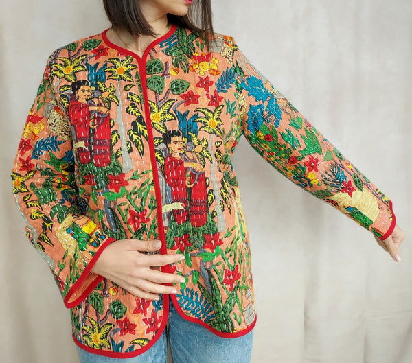 Reversible Orange Blossom Jacket