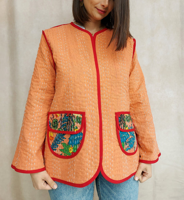 Reversible Orange Blossom Jacket