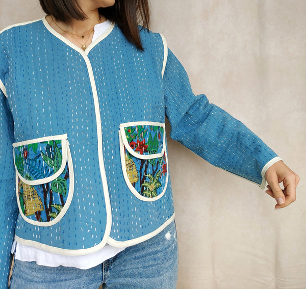 Reversible Blue Jacket