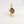 Handmade Brass Ring with Amethyst