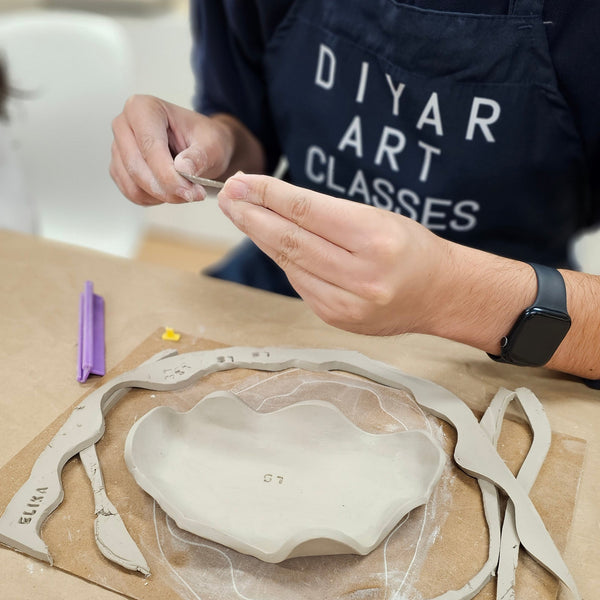 hands-on pottery class