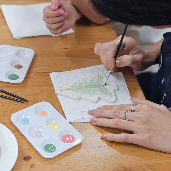 Pottery Painting ( Paint your own unpainted ceramic pieces)