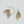 Asymmetrical Leaves Brass Earrings