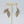 Asymmetrical Leaves Brass Earrings