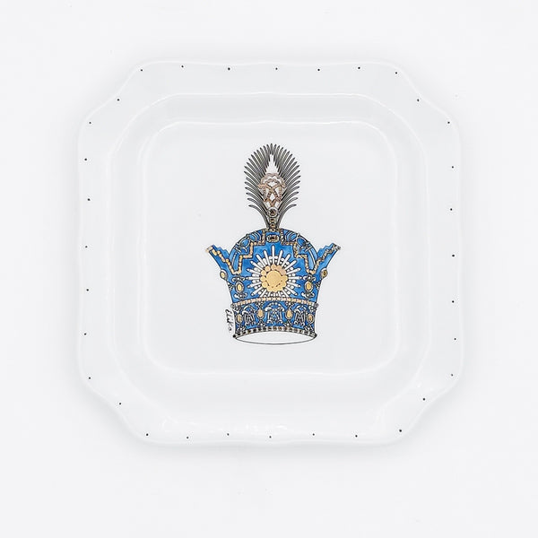 Pahlavi Crown Appetizer Plate