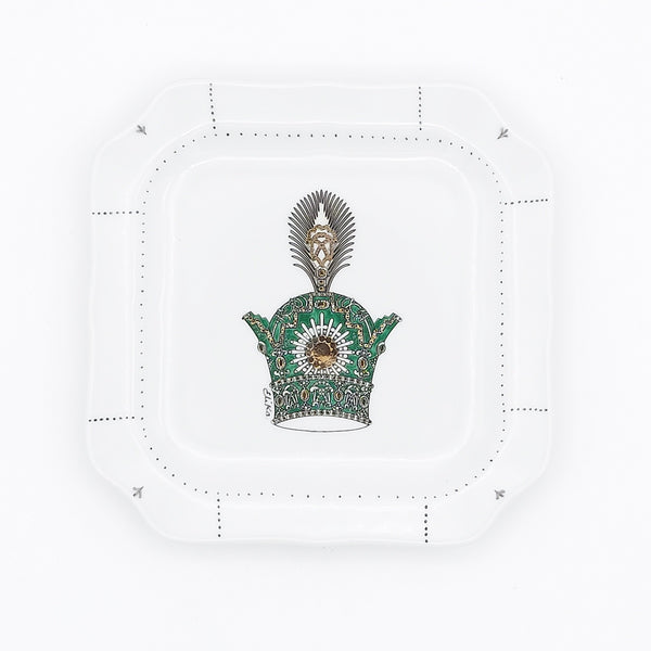 Pahlavi Crown Appetizer Plate
