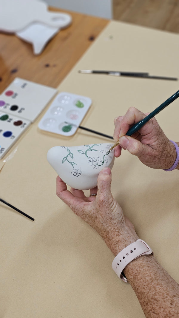 Pottery Painting ( Paint your own unpainted ceramic pieces)