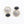 Asymmetrical Brass Earrings with Pahlavi Coin & Black Onyx