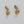Brass Golden Leaves with Pearl