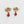 Shirokhorshid Brass Earrings with Stone Drop