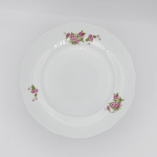 Golesorkhi Wavy Rim Plate with Blue Glass Stand