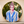 Shahbanoo Farah Diba Round Wall Mirror