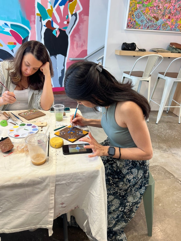 Persian Tile Painting | A Creative Gathering Inspired by Persian Art
